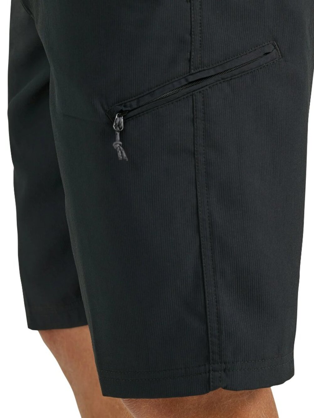 Wrangler Men's Side Elastic Waist Short Size 38 Performance UPF 50 Black - Picture 2 of 14